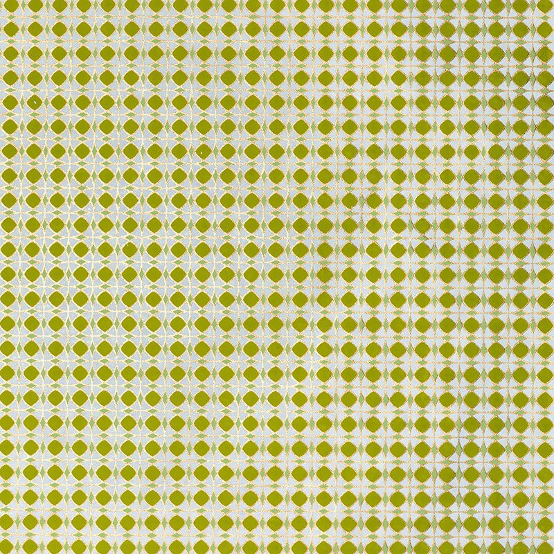 Green Polygon Handmade Gift Wrap