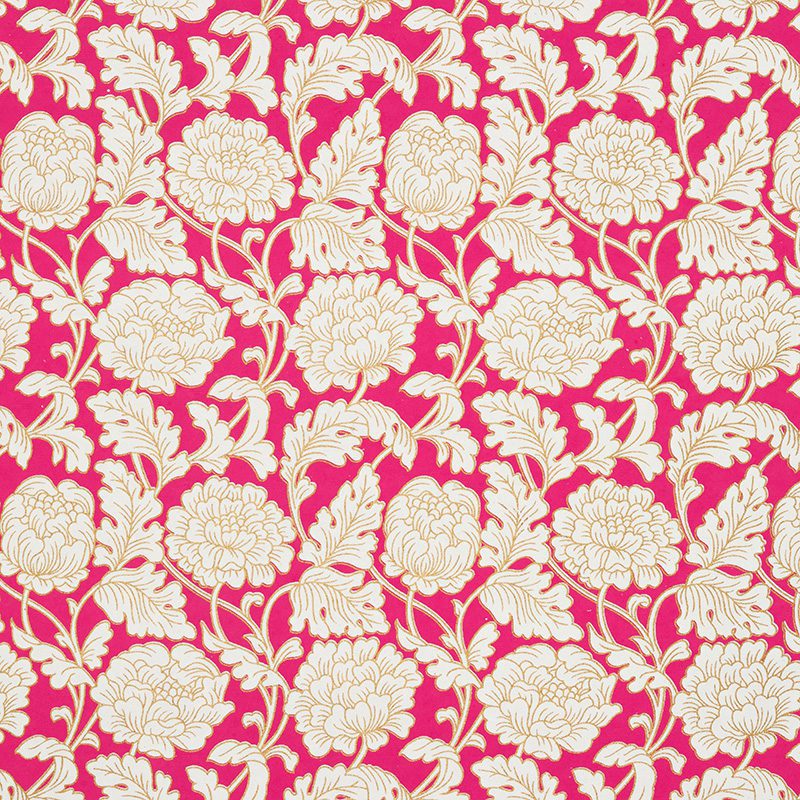 Handmade and Design Led Pink Floral gift wrap is stunning.