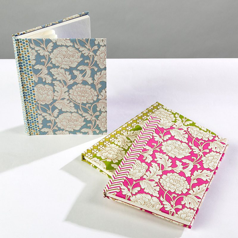 Floral handmade notebooks are perfect for capturing inspirations